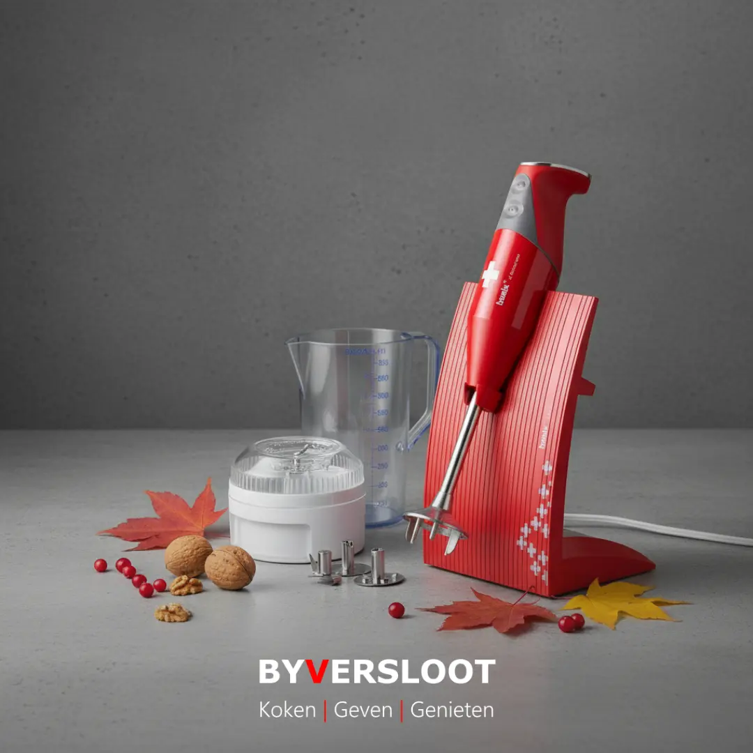 Bamix Swissline met accessoires